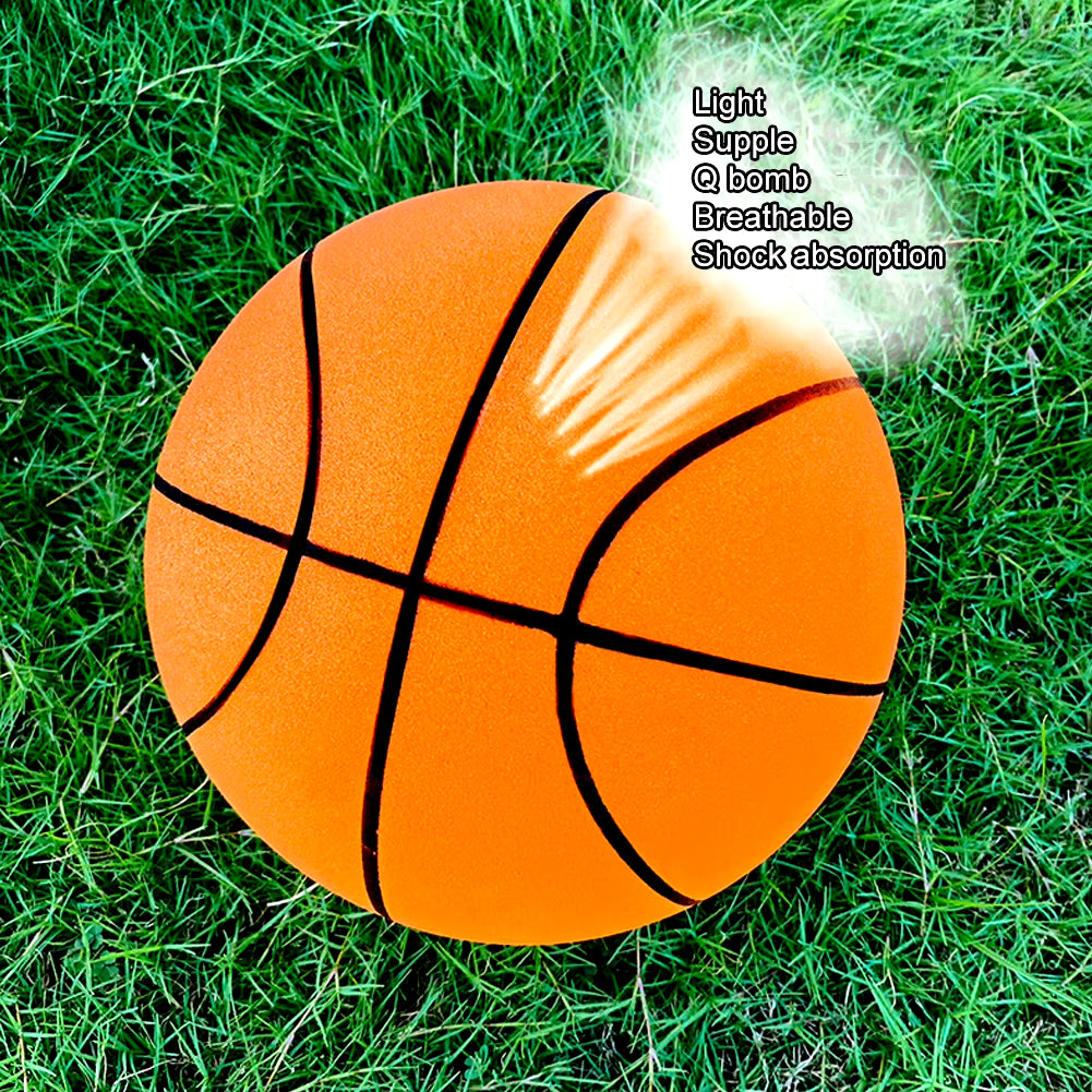 Discover the Bouncing Mute Ball: Indoor Silent Basketball for Kids - Lightweight, Safe, and Fun Sports Toy Available in Multiple Sizes!