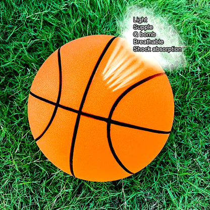 Discover the Bouncing Mute Ball: Indoor Silent Basketball for Kids - Lightweight, Safe, and Fun Sports Toy Available in Multiple Sizes!