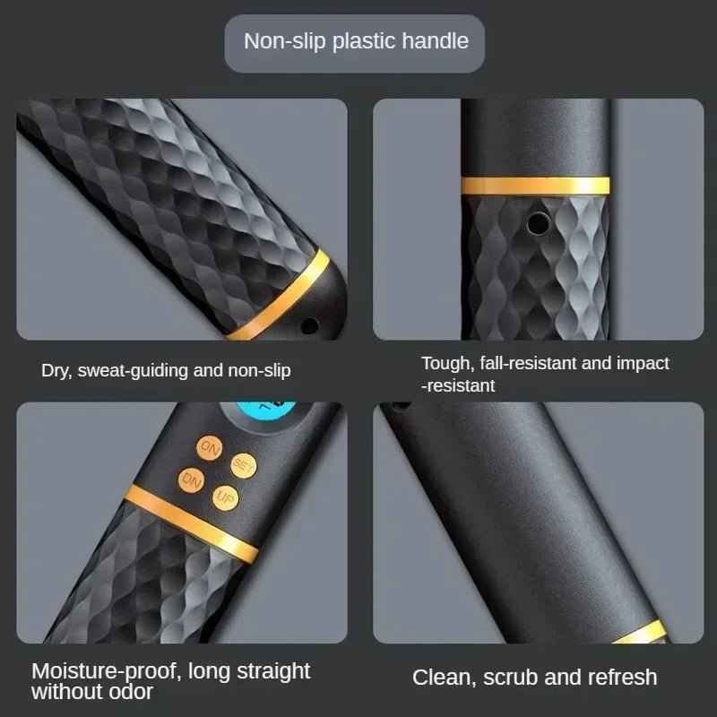 Elevate Your Workout with the 2-in-1 Multifun Skipping Rope Featuring Digital Counter and Non-Slip Handles for Precision and Performance