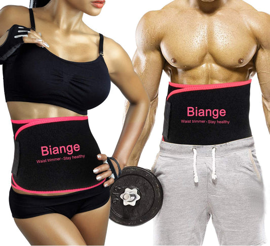 Biange Waist Trainer Sweat Belt Belly Band 