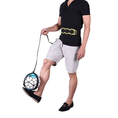 Elevate Your Game with the Adjustable Football Kick Trainer - Perfect for Solo Soccer Practice!