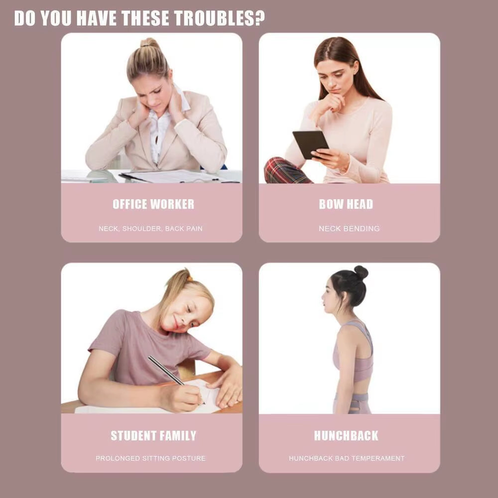 Transform Your Posture with the New Adjustable Yoga Pole - Open Shoulder Beauty Back Corrector Stick